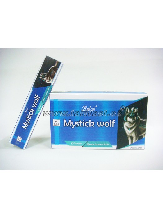 Incienso Balaji Mystic Wolf 15gr
